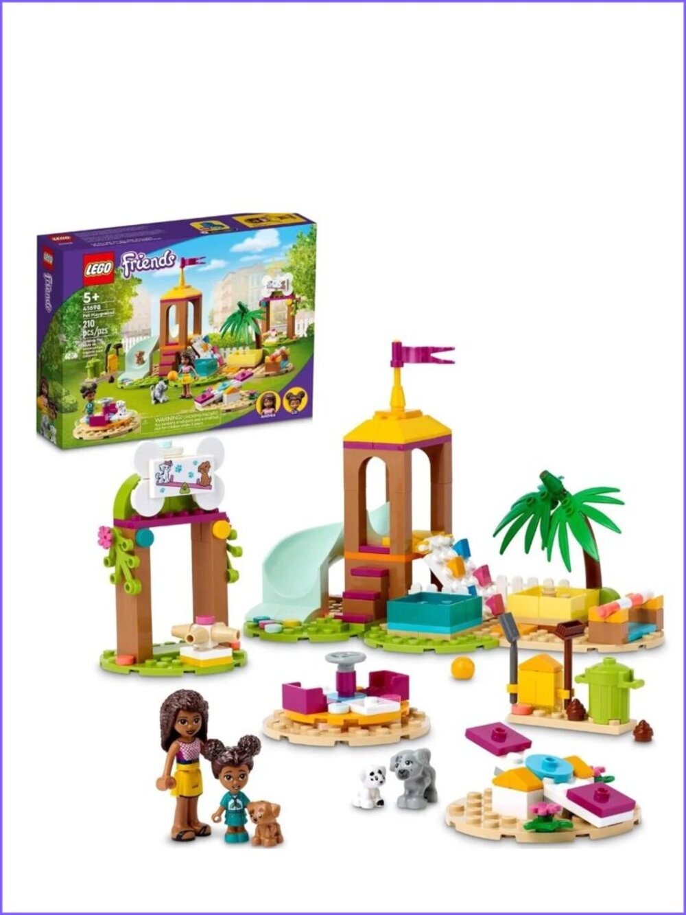 Lego  Friends Pet Playground 41698 Building Kit   New In Box
